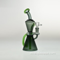 Nuevo diseño Mini Dab Oil Rig Glass Geaker Tubo de agua para fumar en accesorios para tazones de 14 mm